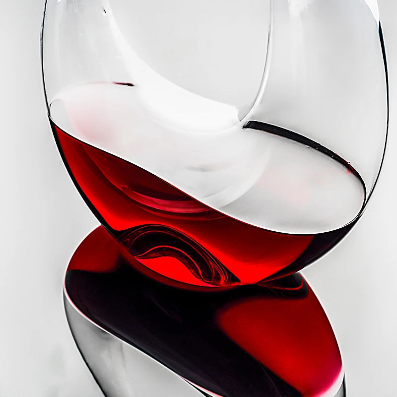 Crystal U-shaped 1500ml Wine Decanter